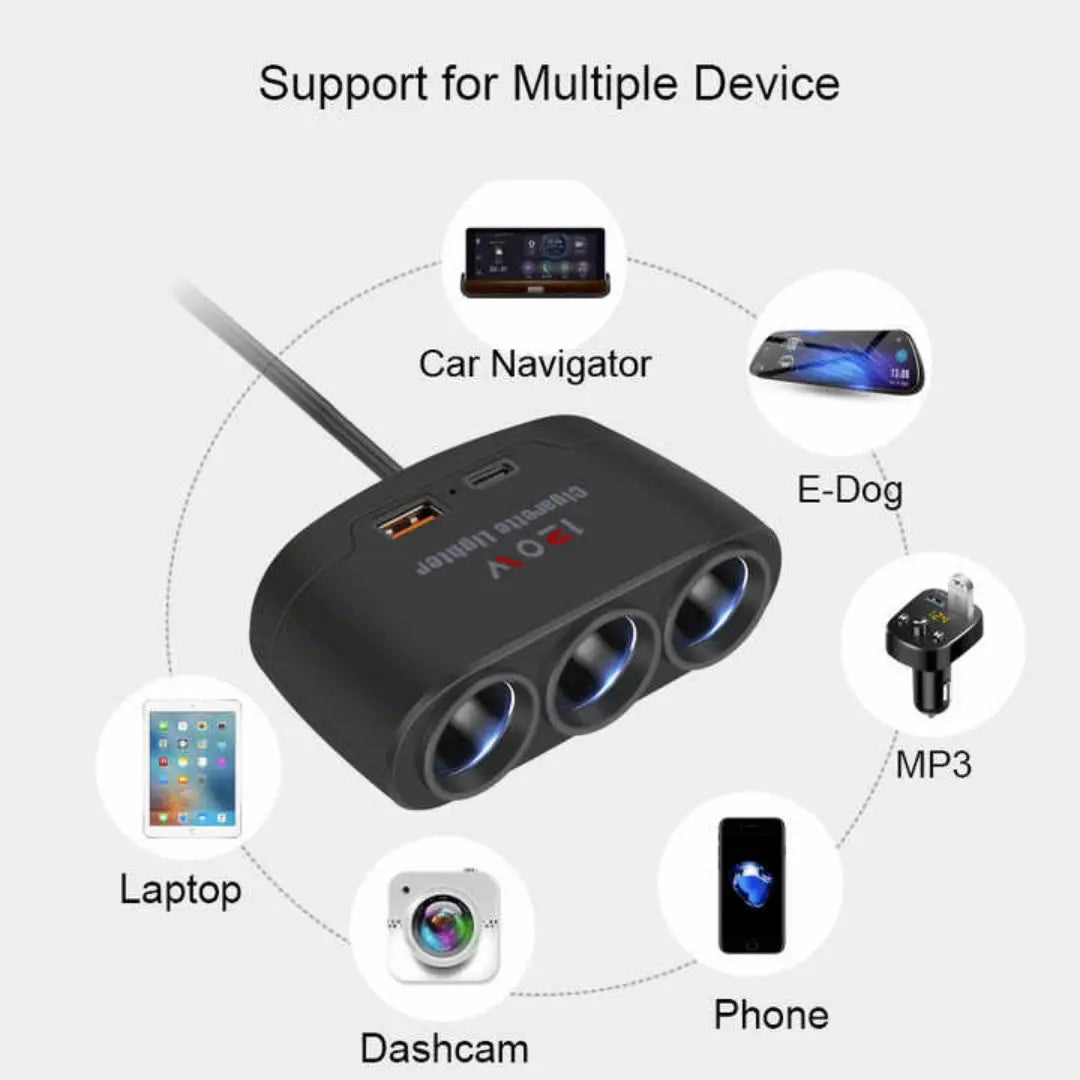 Ultra-Powerful Car Splitter – Charge Without Limits