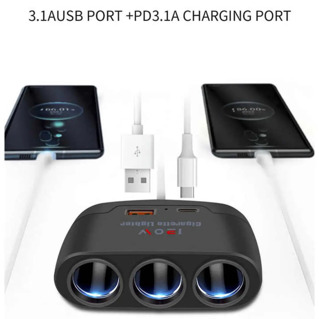 Ultra-Powerful Car Splitter – Charge Without Limits